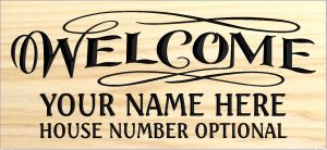 Family Name Sign
